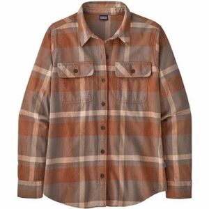 Patagonia Organic Cotton Plaid flannel button down shirt xs